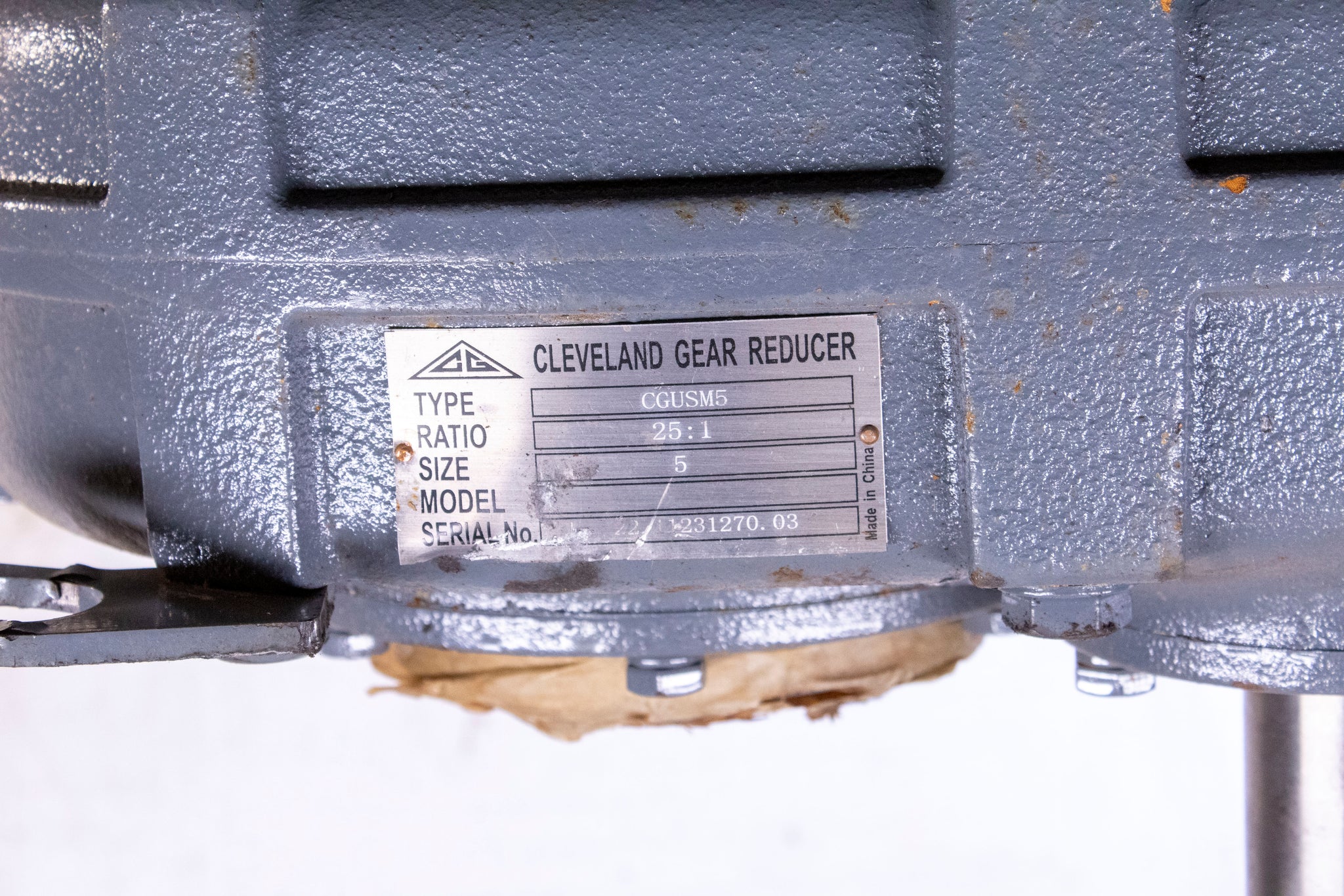 cleveland gear CLEVELAND GEAR REDUCER CGUSM5 25 to 1 Size 5