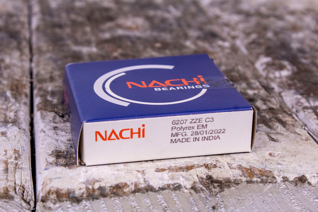 Nachi 6207 ZZE C3 Ball Bearing