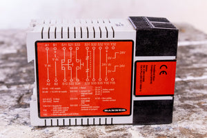 Banner ES-UA-5A 66091 Safety Relay 115v-ac 12/24v-dc