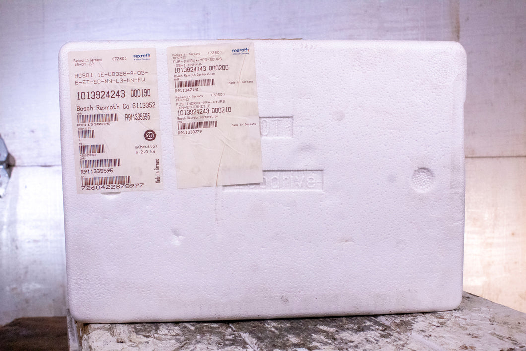Rexroth R911335595 SERVO DRIVE HCSO1.1E-WOO28-A-03-B-ET-EC-NN-L3-NN-FW