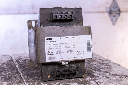 ABB 9T58K2812 Low Voltage Dry Type Transformer