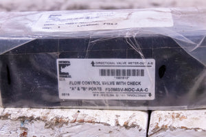 Continental 1001815 F05MSV-NDC-AA-C Hydraulic Valve