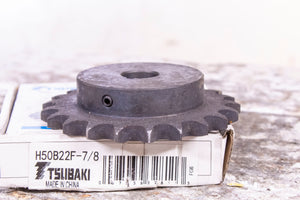 Tsubaki H50B22F-7/8 Roller Chain Sprocket