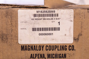 MAGNALOY COUPLING CO. M182582BM8 Horizontal Pump/Motor Mount Adapter