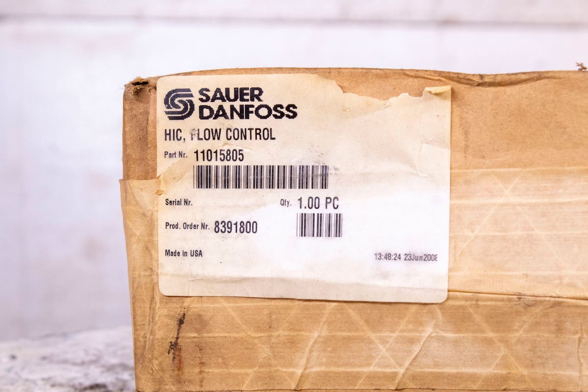 SAUER DANFOSS 11015805 HIC Flow Control Valve – Hydraulic Junkyard