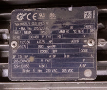Load image into Gallery viewer, Nord Type 3K63L/4 CUS BRE5 HL Gear Motor
