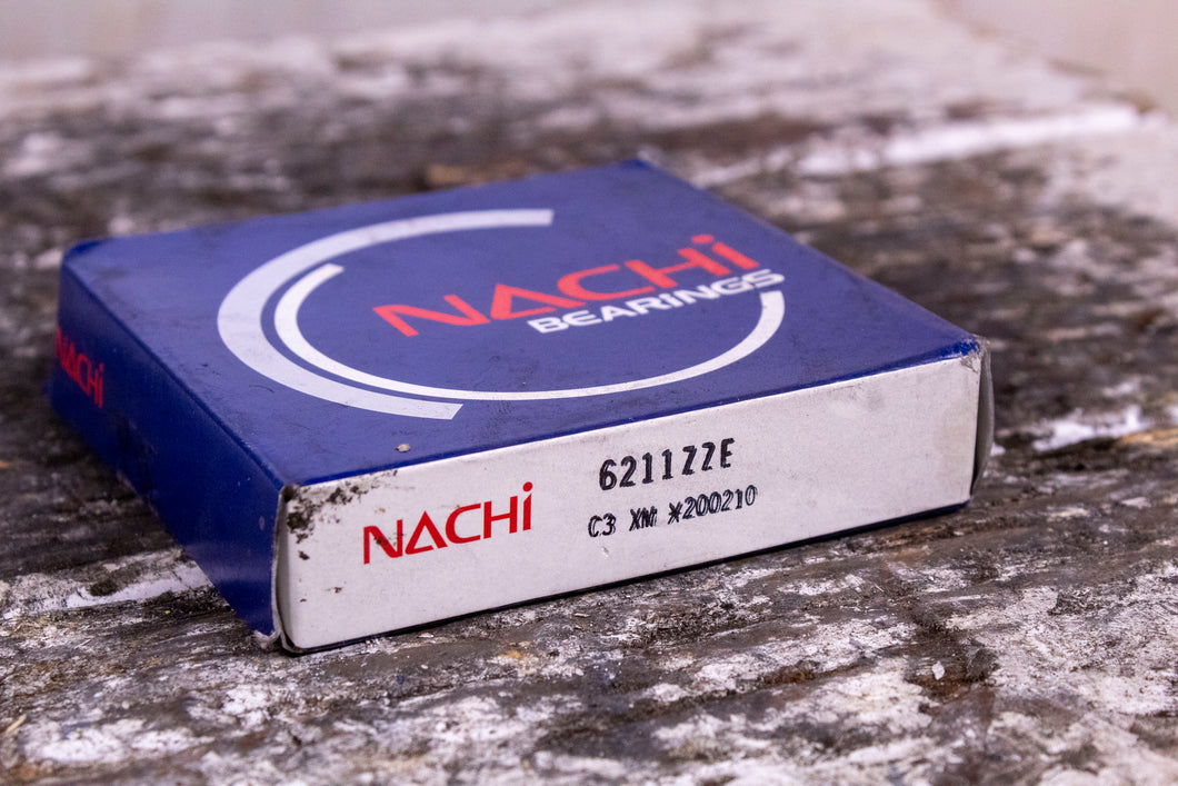 Nachi 6211ZZE 6200 SERIES DEEP GROOVE RADIAL BALL BEARING