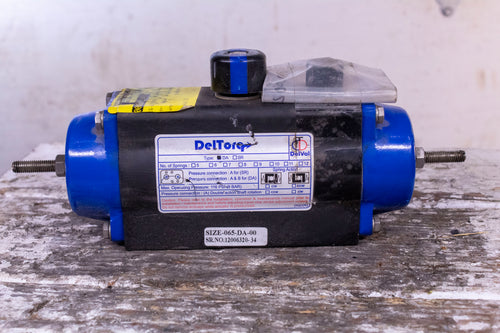 Deltorq 065-DA-00 PNUEMATIC RACK & PINION ACTUATOR