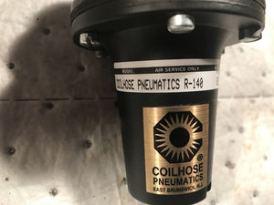 Coilhose Pneumatics R-140 R140 1/4” Regulator, General Purpose Series