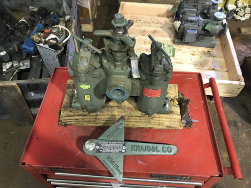 Kraissl Company Model 72-37-9 Twin Filter Strainer