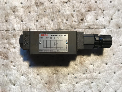 Nachi OCY-G01-B-Y-K-20 Flow Regulator Modular Valve