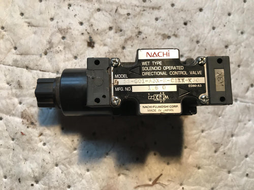 Nachi SS-G01-A3X-R-C1XX-X30 160 Directional Control Valve
