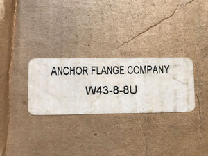 Anchor Flange W43-8-8U 4-Bolt Flange Fitting
