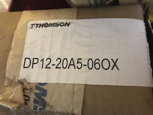 Thomson DP12-20A5-06ox Electrak 10 Actuator, 12 Vdc, 1000 lbf Capacity, 20:1