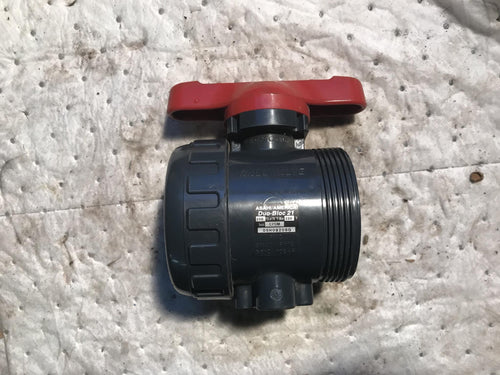 Asahi/America Duo-Bloc 21 EPDM 05H09208G Ball Valve  PVC, DN40, PN16