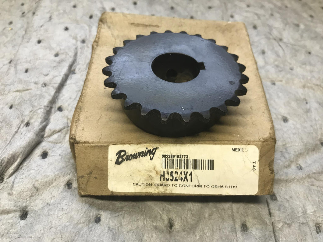 Browning H3524x1 Finished Bore Sprocket with Hardened Teeth