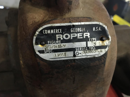 Roper 3737MBHRV Type 3 13661 With eaton char-lynn 104-1001-006