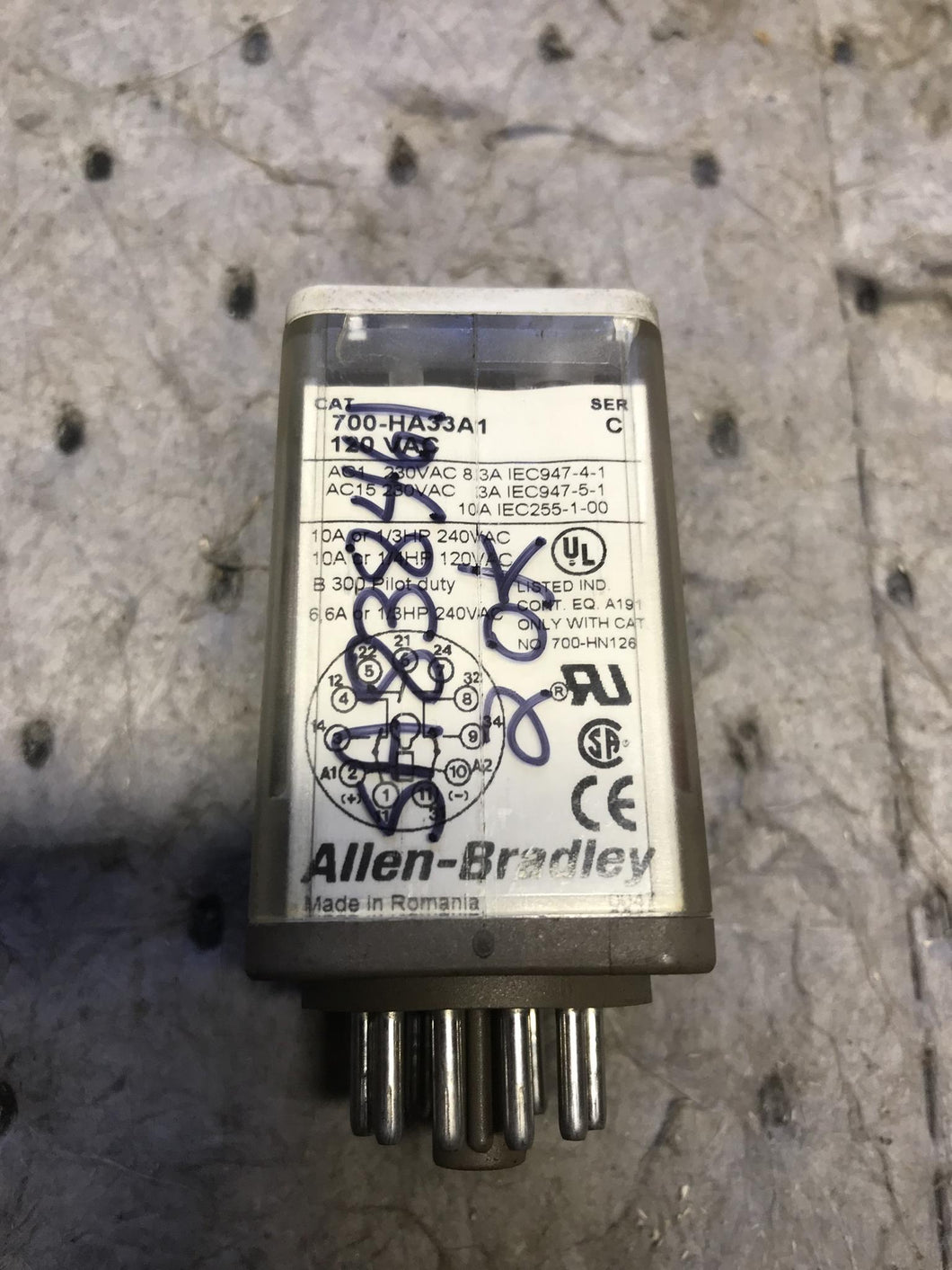 Allen Bradley 700-HA33A1 Relay