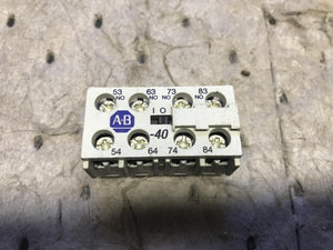 Allen Bradley 195-MA40 Auxiliary Contact