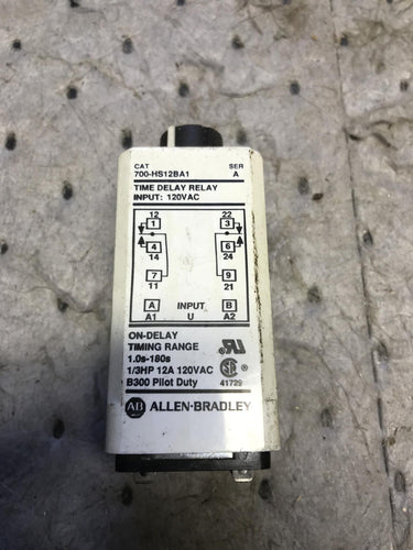 Allen Bradley 700-HS12BA1 Time Delay Relay