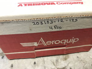 Eaton Aeroquip 203103-12-12s External Pipe x 37 Degree Flare x Internal Pipe Tee