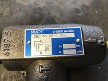 Load image into Gallery viewer, Kracht DBD 10 R3 C 160 Pressure Relief Valve D-58791