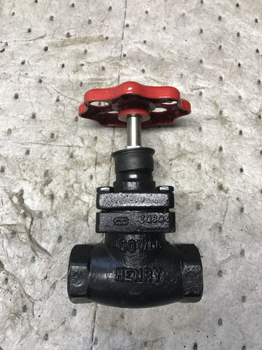 Henry 400 wob 310e2 AMMONIA HANDWHEEL GLOBE SHUT-OFF VALVE