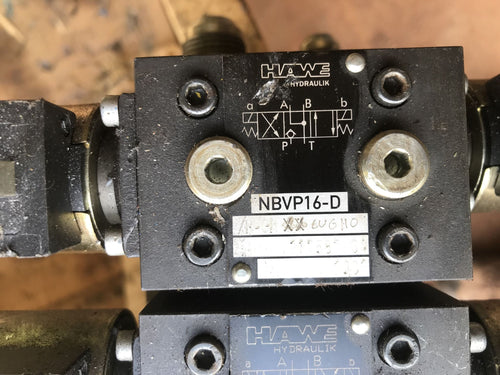 Hawe NBVP 16 D Valves on Manifold