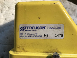 Ferguson model 1036 1036TW WORCESTER ACTUATOR series 36 TW no 1479 FNW321C06D05