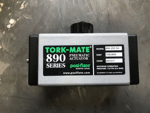 Tork-Mate Pneumatic Actuator 890-250 DA 091517 1082468