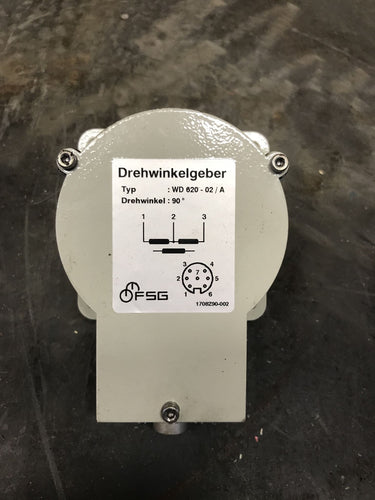 FSG WD 620 - 02 / A 1708z90-002 INDUCTIVE ROTARY ENCODER