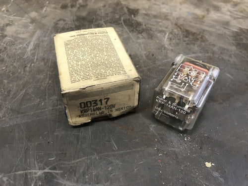 Potter & Brumfield Power Relay 00317 KRP-14AN-120