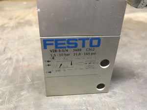 Festo VZB-3-1/4 Solenoid Valve