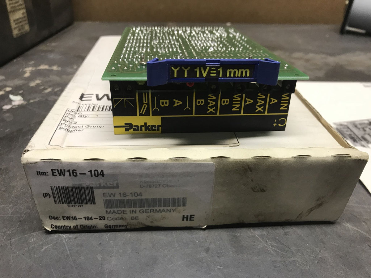 Parker EW16-104-20 DRIVER BOARD – Hydraulic Junkyard