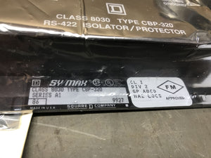 Sy/Max Square D CBP-320 Isolator / Protector Module