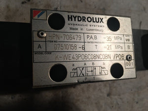 Hydrolux Valve hpn-706479 07510158 706479