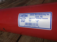 Load image into Gallery viewer, Cross Double Acting Welded Hydraulic Cylinder Tube - 4&quot; Bore x 12&quot; Stroke