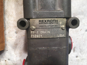 Rexroth Pilotair Type D Valve PD-2 Drain 52901 L594
