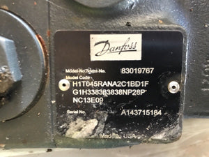 Sauer Danfoss JCB Hydraulic Tandem Variable Displacement Pump CW 332/X5768