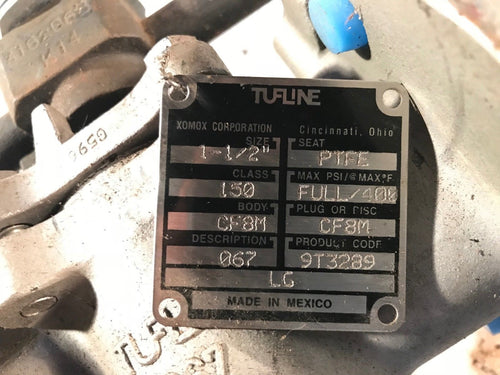 TUFLINE 9T3289 Stainless Valve