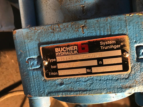 Bucher Hydraulik Hydraulic QT51-125/33-012R