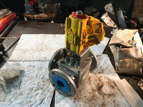 KINETROL GU9 9NU Actuator with MPF15-316 Ball Valve