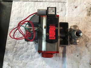 ASCO Red Hat WT8551A001MS, 24VDC Solenoid valve with Triad Controls 2R40DA