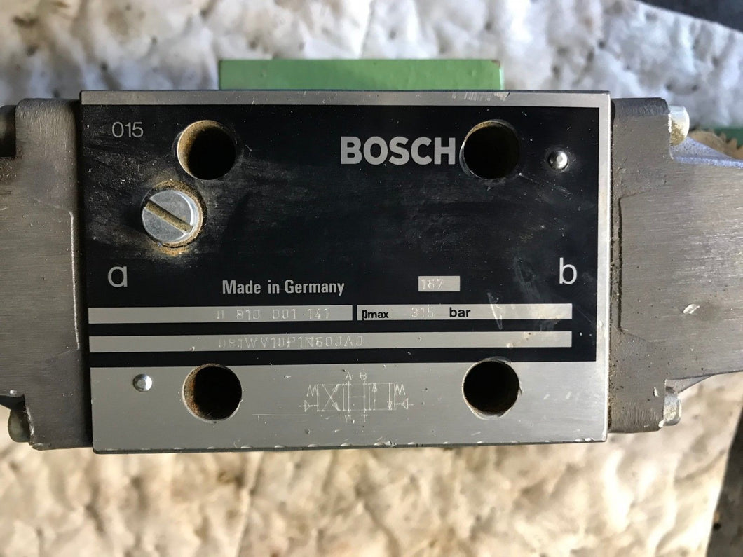 Bosch Rexroth Directional Control valve 0810001141 DB1WV10P1N600AD