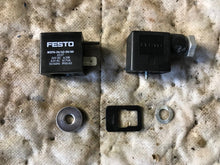 Load image into Gallery viewer, FESTO MSG-24 3599 24V DC 11W IPOO/65 SOLENOID COIL &amp; CONNECTOR