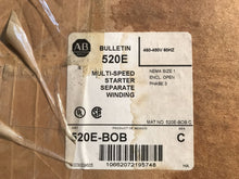 Load image into Gallery viewer, AB 520E 520E-BOB C Nema Size 1 Allen Bradley Multi-Speed Starter Coil