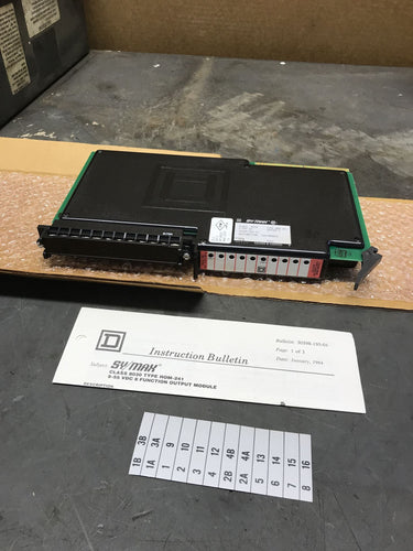 Sy/MAx Square D HOM-241 Output Module
