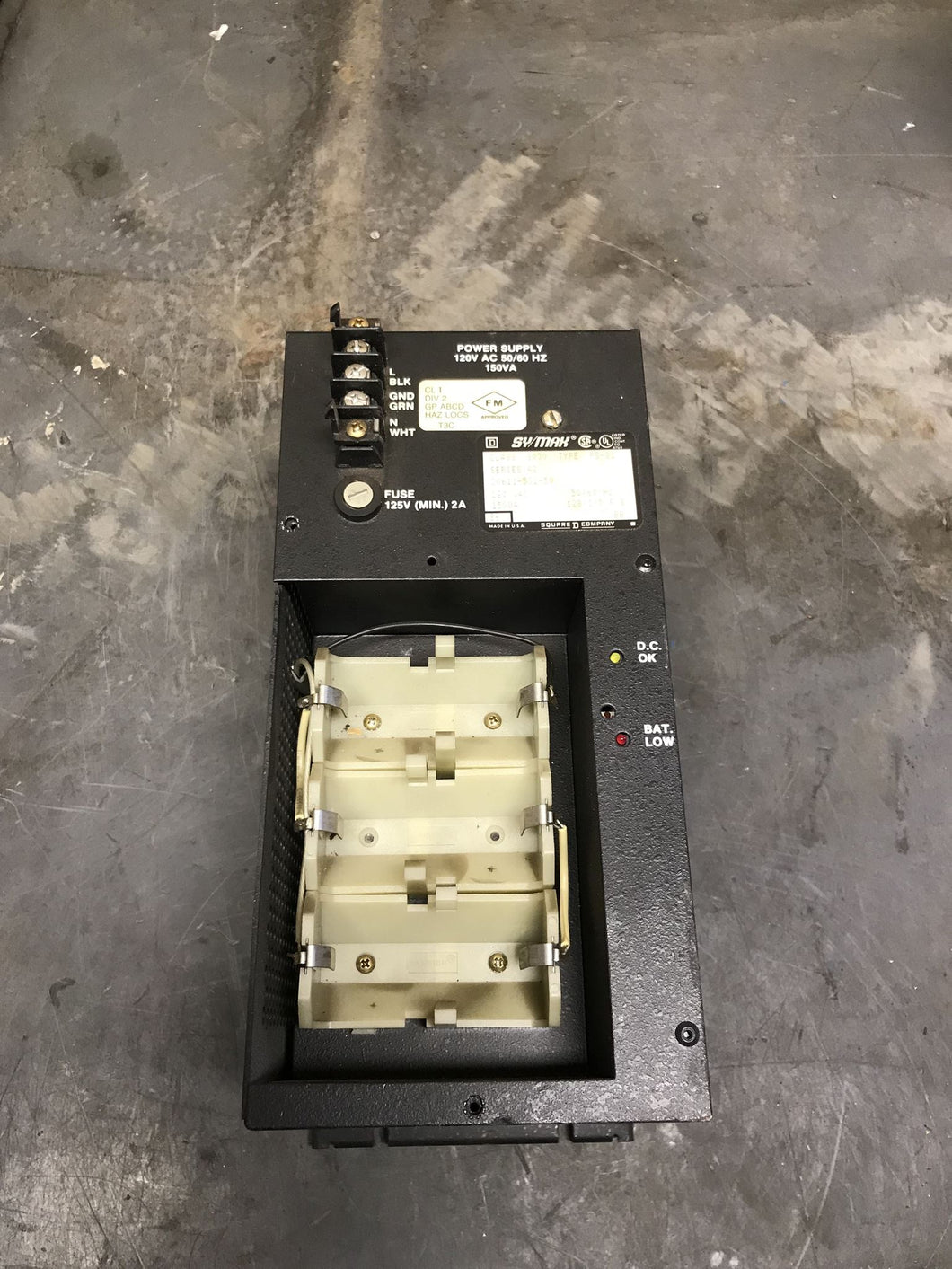 Sy/Max Square D PS-21 Class 8030 Power Supply Module