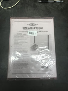 Banner 44895e0c Manual for mini-screen system