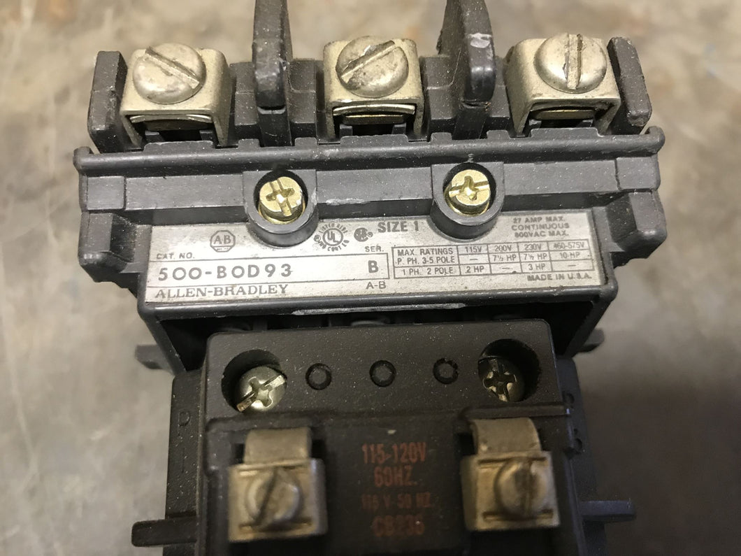 AB  500-BOD93 Contactor